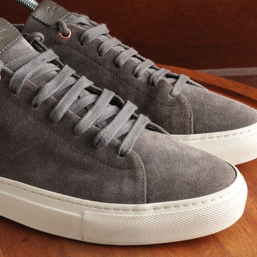 Good Man Brand Sneakers Mens Size 9 Gray Edge Modern Casual Contemporary Shoes - Picture 8 of 15